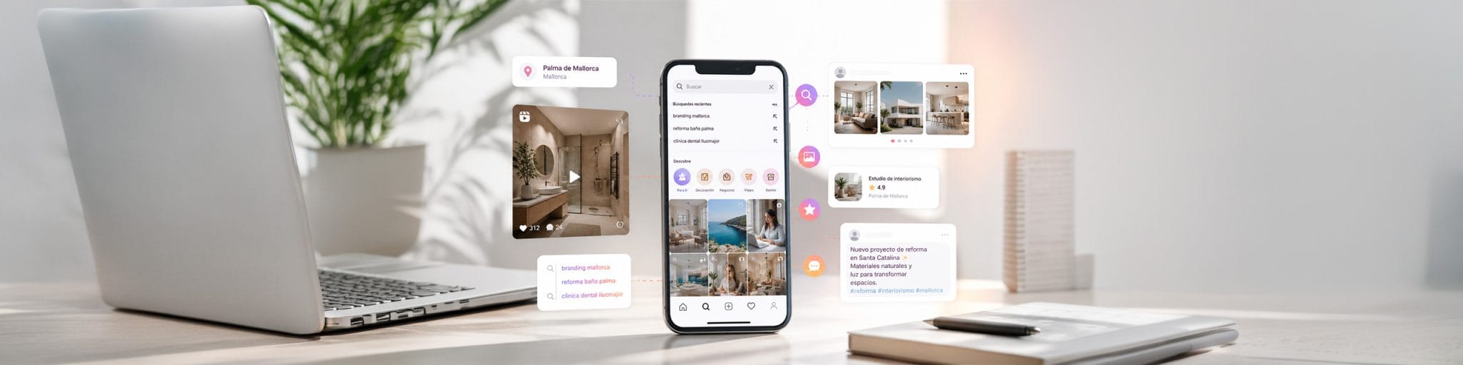 Marca y Marketing digital Mallorca 27 Instagram como buscador para empresas que quieren mejorar su visibilidad digital